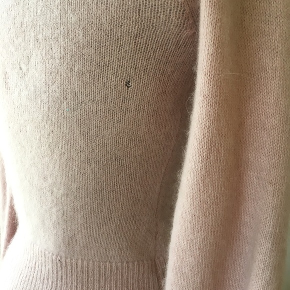 Lilac angora fur cardigan pink purple feminine - Picture 4 of 6